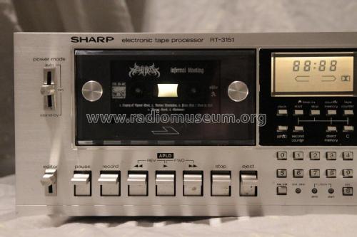 Electronic Tape Processor RT-3151E; Sharp; Osaka (ID = 2092670) R-Player