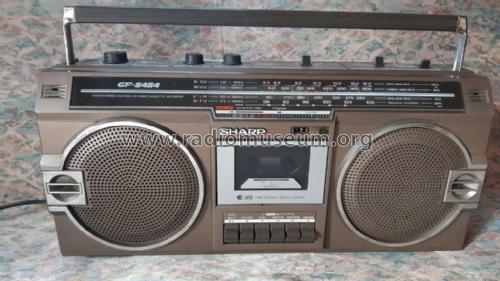 FM/FM Stereo SW/MW/LW 4 Band Radio Recorder GF-5454H; Sharp; Osaka (ID = 2635514) Radio