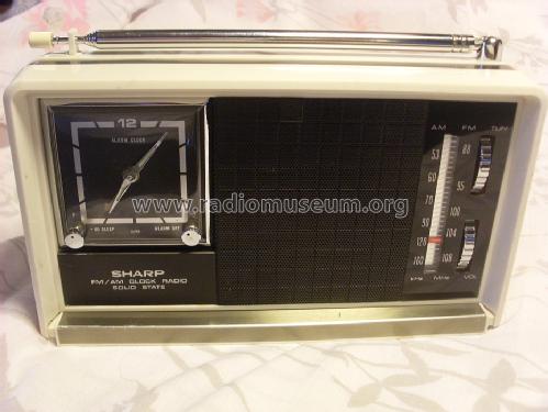 FM/AM Clock Radio FXC-12 ; Sharp; Osaka (ID = 1277596) Radio