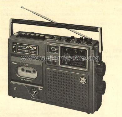 GF-3020 X; Sharp; Osaka (ID = 448212) Radio