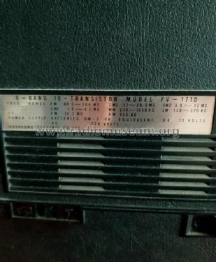 Multi Band Deluxe FV-1710; Sharp; Osaka (ID = 2578724) Radio