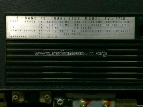 Multi Band Deluxe FV-1710; Sharp; Osaka (ID = 2579233) Radio