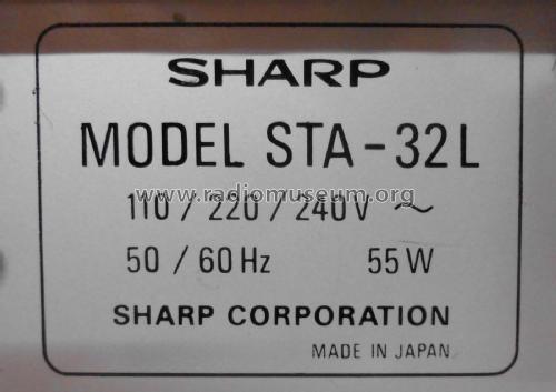 STA-32L; Sharp; Osaka (ID = 2057351) Radio