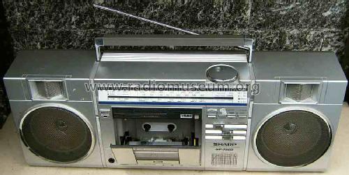 Stereo-Radio Tape-Recorder GF-7500H; Sharp; Osaka (ID = 519414) Radio