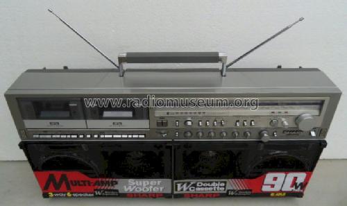 The Searcher 4 Band Stereo Radio Cassette Recorder GF-777Z; Sharp; Osaka (ID = 1016676) Radio