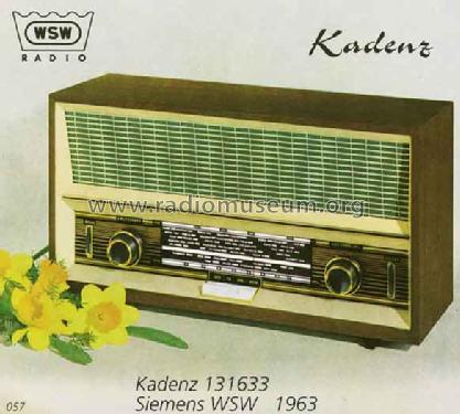 Kadenz 131.633; Siemens-Austria WSW; (ID = 2428) Radio