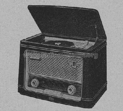 Phono Tango 58 Phono-Super 589W; Siemens-Austria WSW; (ID = 72373) Radio