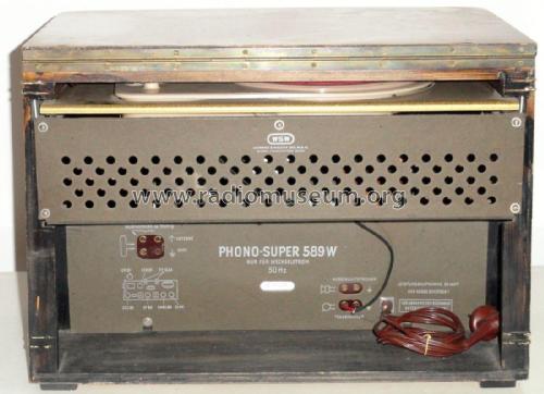 Phono Tango 58 Phono-Super 589W; Siemens-Austria WSW; (ID = 1734604) Radio