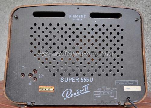 Rondo II Super 555U; Siemens-Austria WSW; (ID = 809617) Radio