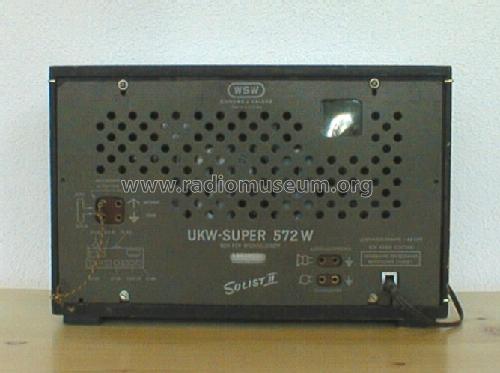 Solist II UKW-Super 572W; Siemens-Austria WSW; (ID = 57233) Radio