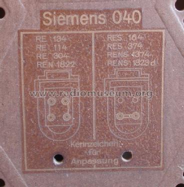 Lautsprecher 040; Siemens & Halske, - (ID = 2984273) Speaker-P