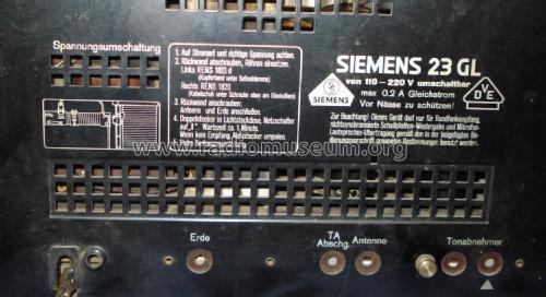 23GL; Siemens & Halske, - (ID = 2175822) Radio