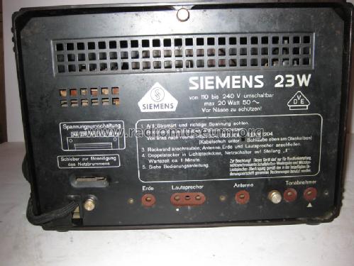 23W; Siemens & Halske, - (ID = 1593367) Radio