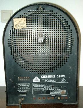 23WL; Siemens & Halske, - (ID = 17967) Radio