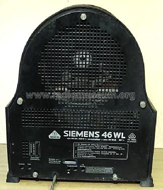 46WL; Siemens & Halske, - (ID = 105693) Radio