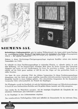 55WL; Siemens & Halske, - (ID = 1258620) Radio