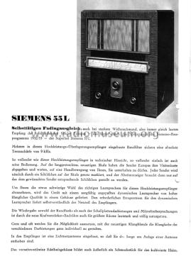 55WL; Siemens & Halske, - (ID = 2317726) Radio