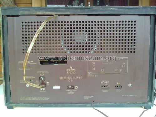 G51; Siemens & Halske, - (ID = 755080) Radio