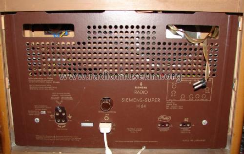H64; Siemens & Halske, - (ID = 279124) Radio