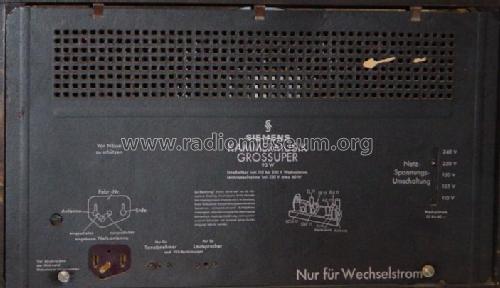 Kammermusik-Großsuper 93W ; Siemens & Halske, - (ID = 4978) Radio
