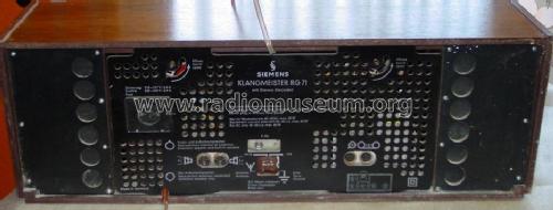 Klangmeister RG71; Siemens & Halske, - (ID = 115308) Radio