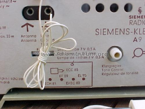 Kleinsuper A9; Siemens & Halske, - (ID = 1148911) Radio