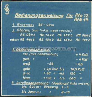 Neutrogerät Rfe12; Siemens & Halske, - (ID = 65600) Radio