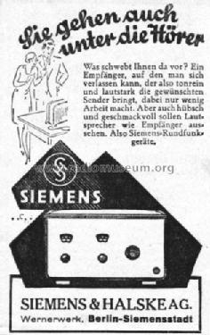 Rfe33 ; Siemens & Halske, - (ID = 1160309) Radio