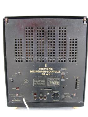Dreiröhren-Schatulle 53WL; Siemens & Halske, - (ID = 134134) Radio