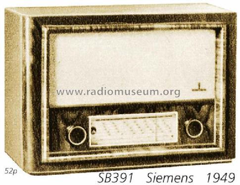 Spezialsuper 50 SB391GW); Siemens & Halske, - (ID = 978) Radio