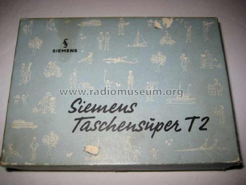 Taschensuper T2; Siemens & Halske, - (ID = 1329538) Radio