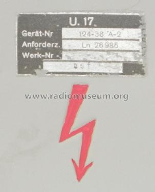 Umformer U17 Ln27025 ; Militär verschiedene (ID = 2440529) Power-S