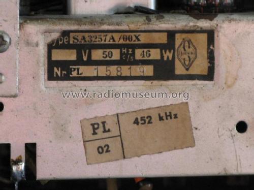 SA3257A/00X; Siera; Belgien (ID = 933571) Radio