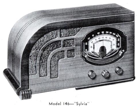 146 Sylvia ; Silver Mfg. Co.; (ID = 1356049) Radio