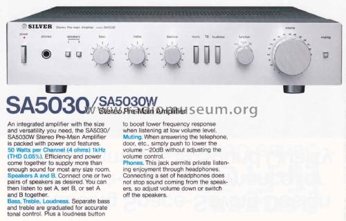 SA-5030; Silver Brand - Shin- (ID = 2447378) Ampl/Mixer