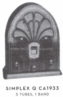 Q 1931 ; Simplex Radio Co.; (ID = 1564865) Radio