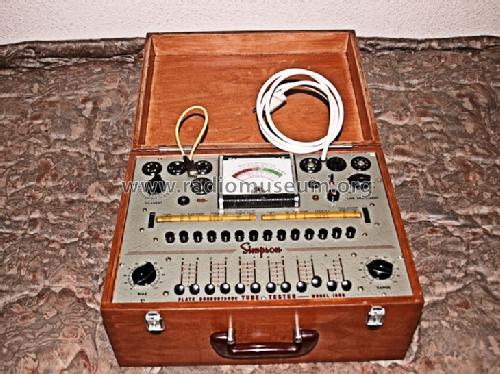 Plate Conductance Tube Tester 1000; Simpson Electric Co. (ID = 1003543) Equipment