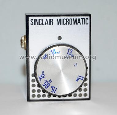 Micromatic MK1; Sinclair Radionics (ID = 1954026) Radio
