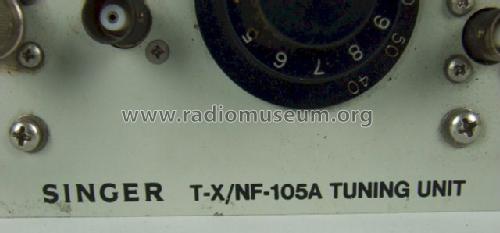 Tuning Unit T-X/NF-105A; Singer Company, The; (ID = 1232217) Equipment