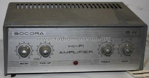 Amplificateur Hi-Fi 15W ; SOCORA; Bruxelles (ID = 1816096) Verst/Mix