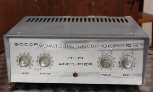 Amplificateur Hi-Fi 15W ; SOCORA; Bruxelles (ID = 2620194) Ampl/Mixer