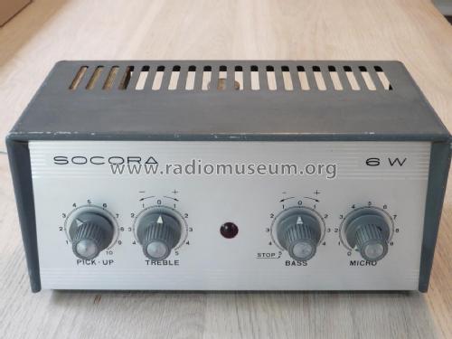 Amplificateur Hi-Fi 6W; SOCORA; Bruxelles (ID = 2926989) Ampl/Mixer