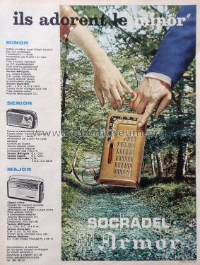 Senior Transistors CD07VZ; Socradel, Société (ID = 1926545) Radio