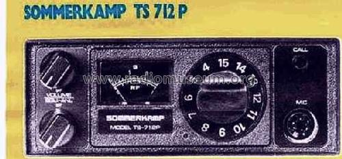CB-Funk-Heimstation TS-712 P; Sommerkamp (ID = 399723) Citizen