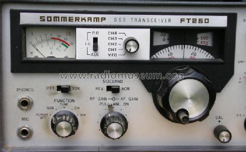 SSB Transceiver FT-250; Sommerkamp (ID = 250423) Amat TRX