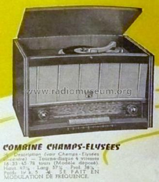 Combiné Champs-Élysées ; Sonneclair, (ID = 2129643) Radio