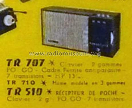 TR 707; Sonneclair, (ID = 2323952) Radio