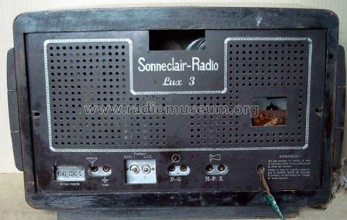 Lux 3 ; Sonneclair, (ID = 1632007) Radio