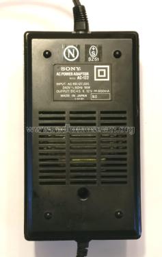 AC Power Adaptor AC-122; Sony Corporation; (ID = 2109176) Fuente-Al