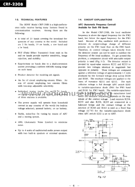 CRF-230 B; Sony Corporation; (ID = 2967858) Radio